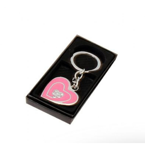 Ключодържател розово сърчице Ключодържател розово сърчице