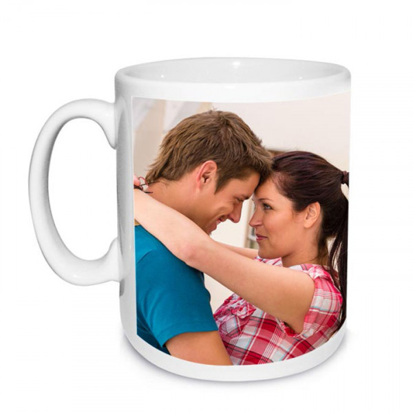 Бяла чаша с Ваша снимка Бяла чаша с Ваша снимка